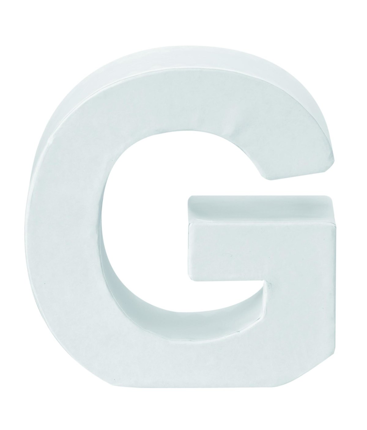 Papp-Buchstaben G 10x3,5cm